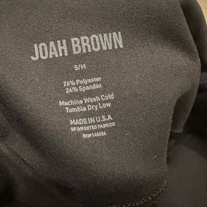 JOAH Brown Second Skin Boot Cut Leggings